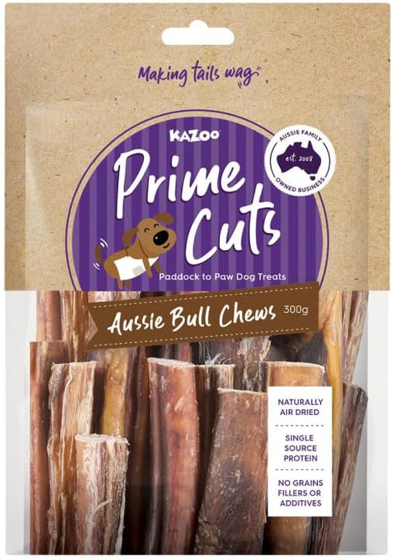Kazoo Prime Cuts Aussie Bull Chews - 300Gm image number 1