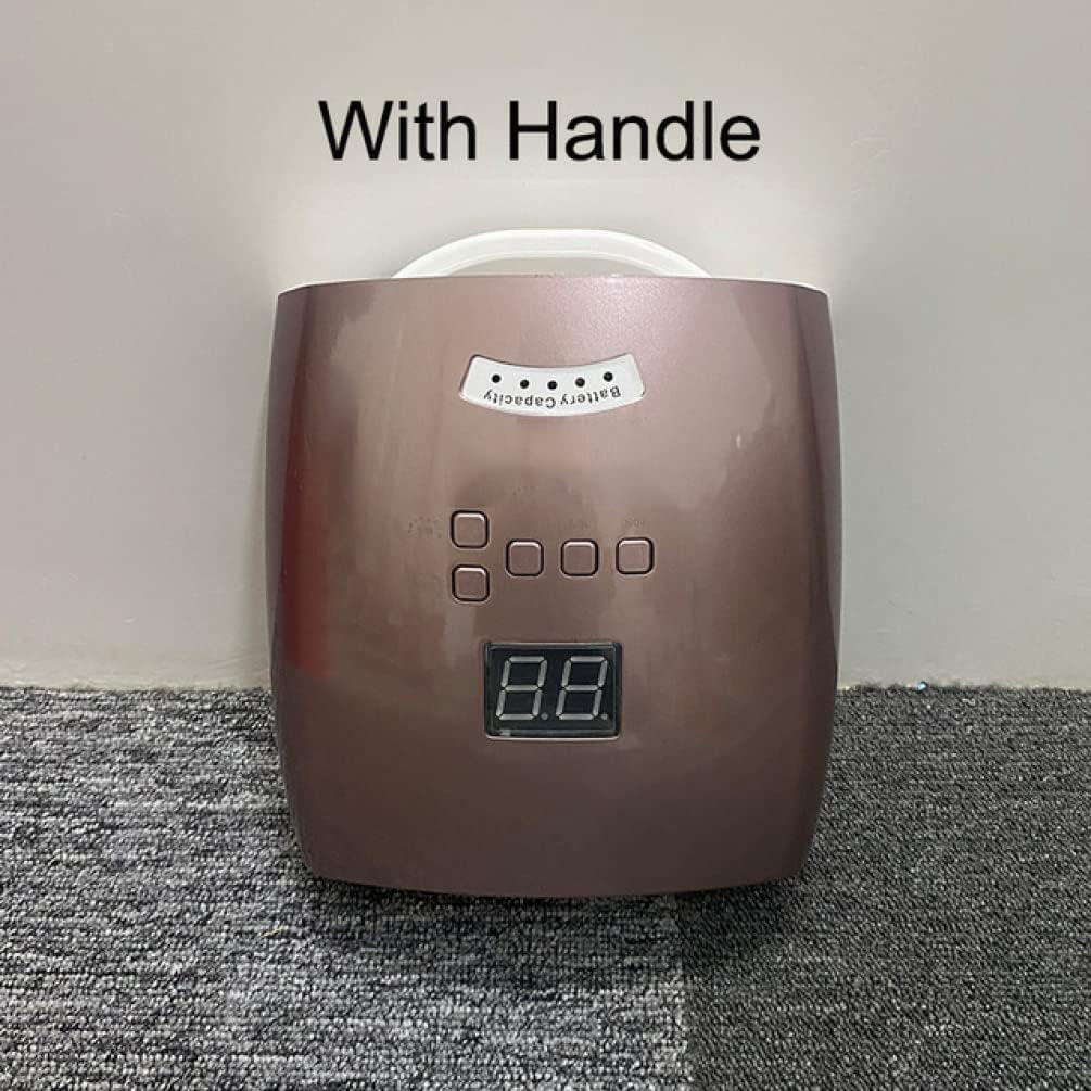 Nail Dryer Professional Nail Dryer 48W Rechargeable Nail Quick Dry Dryer for Nails Wireless Nail Uv Led Lamp Manicure Pedicure Nail Epuipment Nail Lamp image number 2