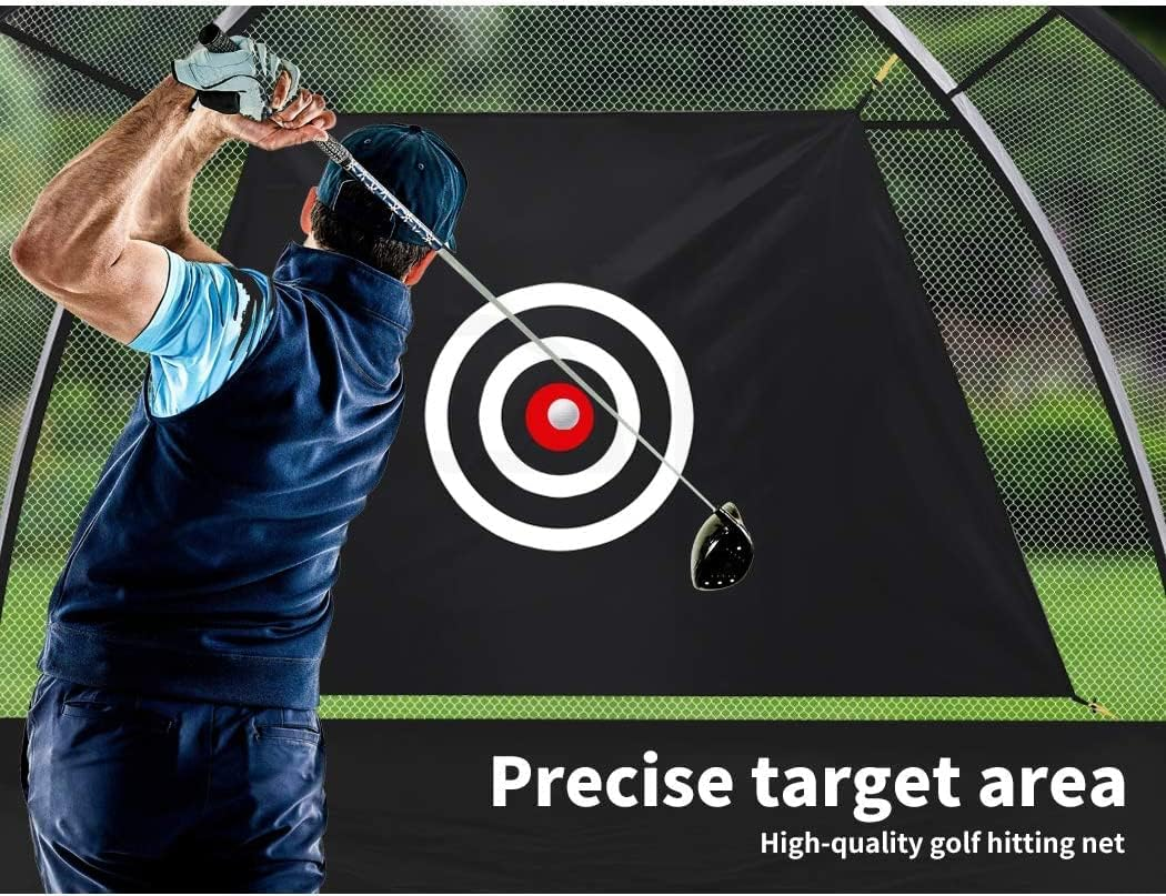 Centra Golf Putting Mat Net Practice Training Indoor Outdoor Portable Netting image number 3