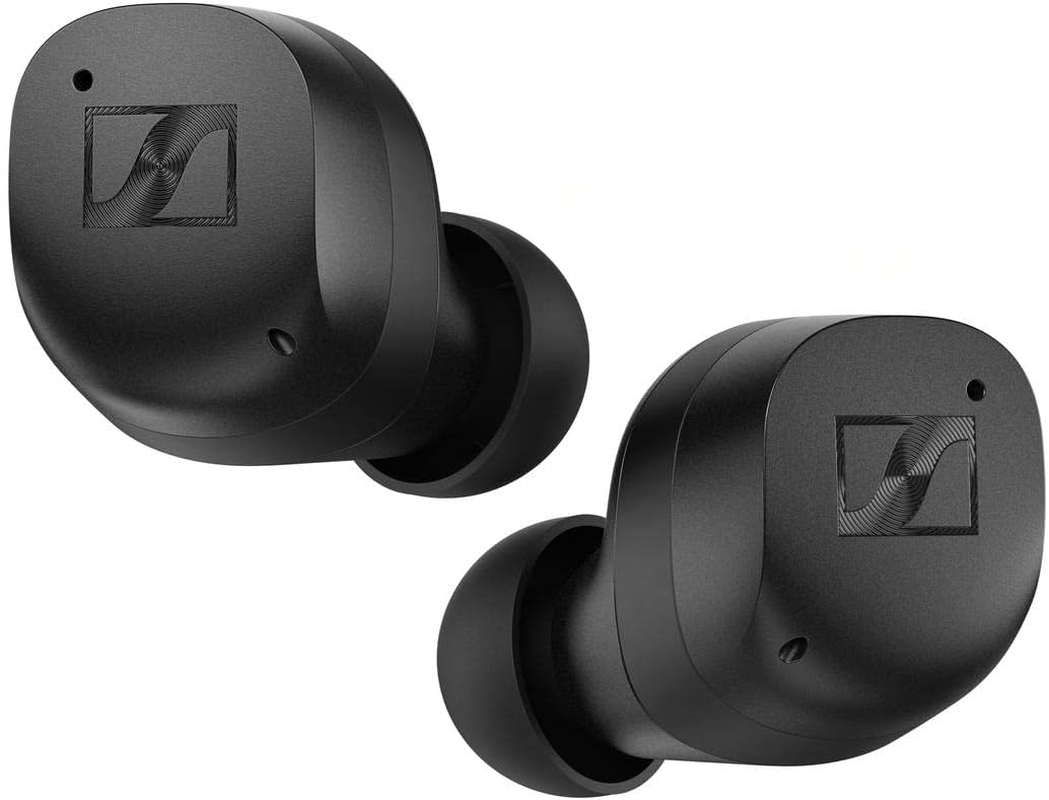Sennheiser Momentum True Wireless 3 Earbuds -Bluetooth In-Ear Headphones for Music & Calls with Adaptive Noise Cancellation, IPX4, Qi Charging, 28-Hour Battery Life,Black, 509180 image number 1