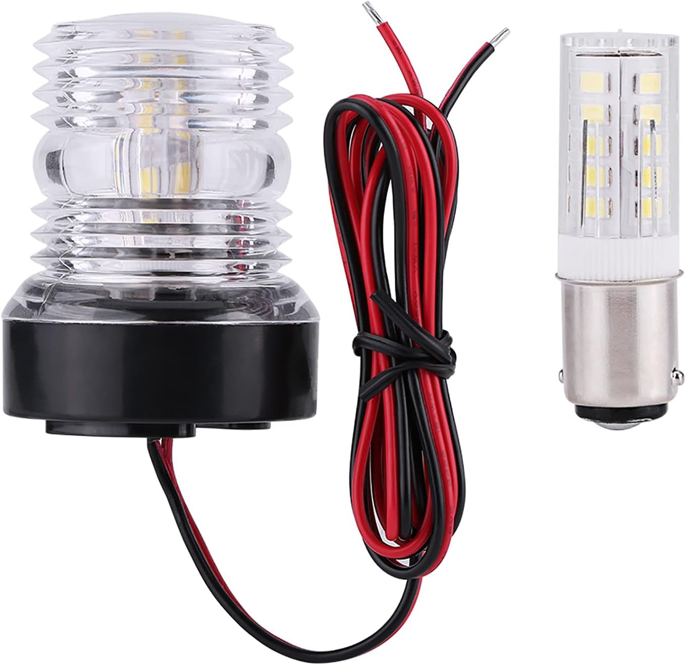 MARINE BOAT YACHT NAVIGATION ALL round WHITE LED ANCHOR LIGHT WATERPROOF image number 2