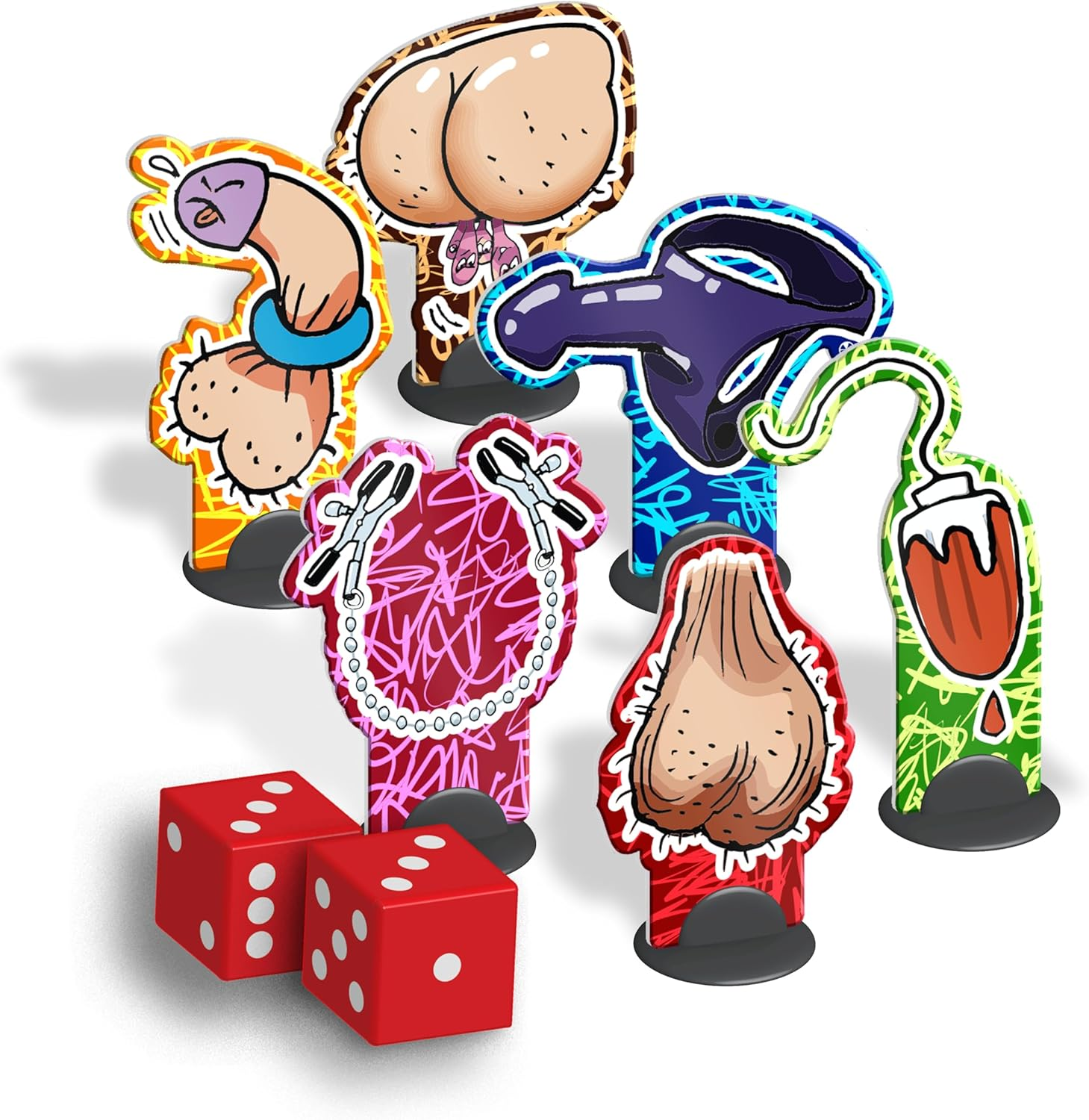 Imagination Gaming | F***KED up Opoly Even More F***KED up | Outrageous Adult Party Board Game | Inappropriate Humor Game for Adults | Game Night Chaos Included | 2&ndash;6 Players | 18+ image number 1