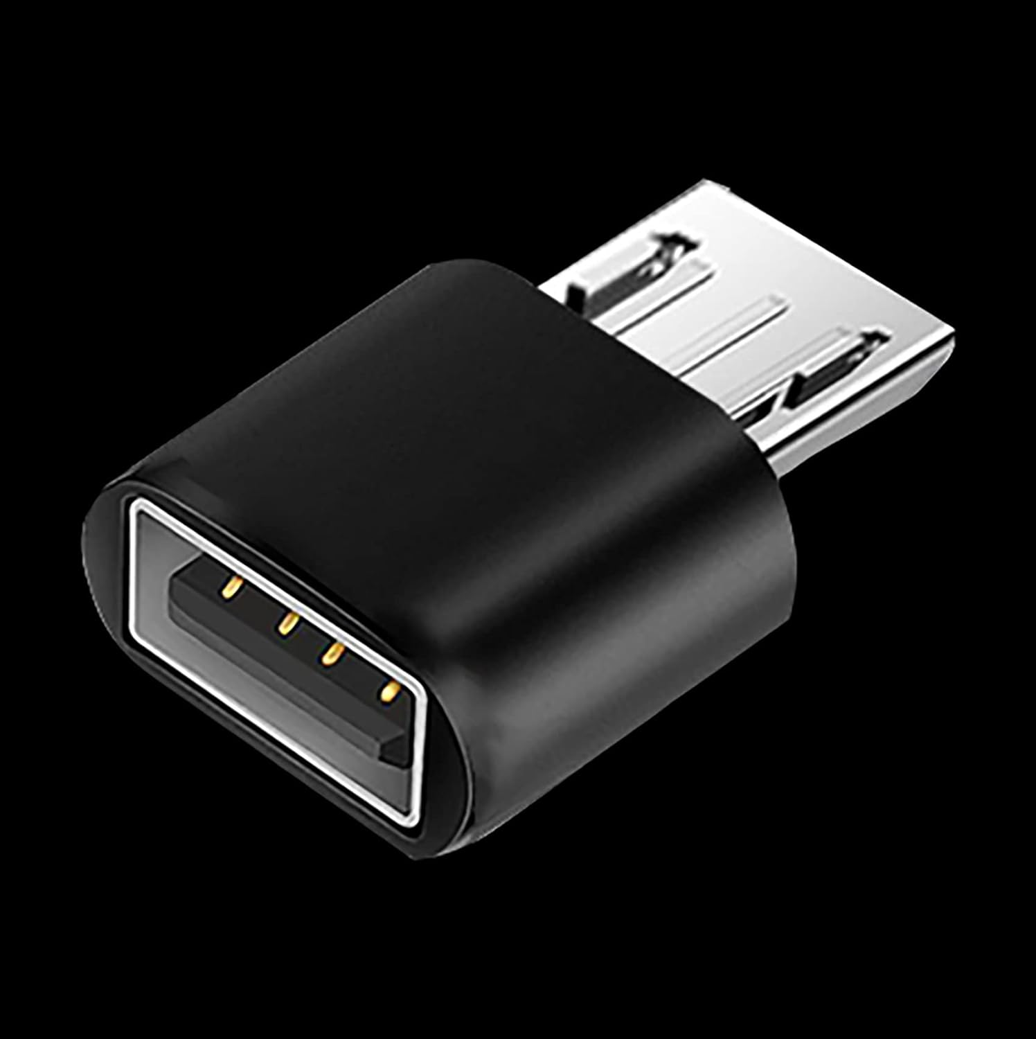 OTG Micro to USB Adapter, Tunghey Aluminum Alloy Micro USB Male to USB 2.0 a Female OTG (On the Go) Adapter for Android Smartphone Tablets More USB and Micro Devices 5Pack image number 4