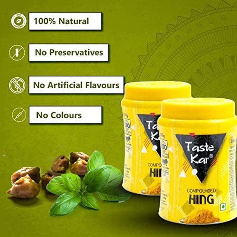 Tastekar Gluten Free Asafoetida Powder Hing Indian Spice | Compounded Heeng Asafetida Spice Powder-50 Gm (100, Grams) image number 4