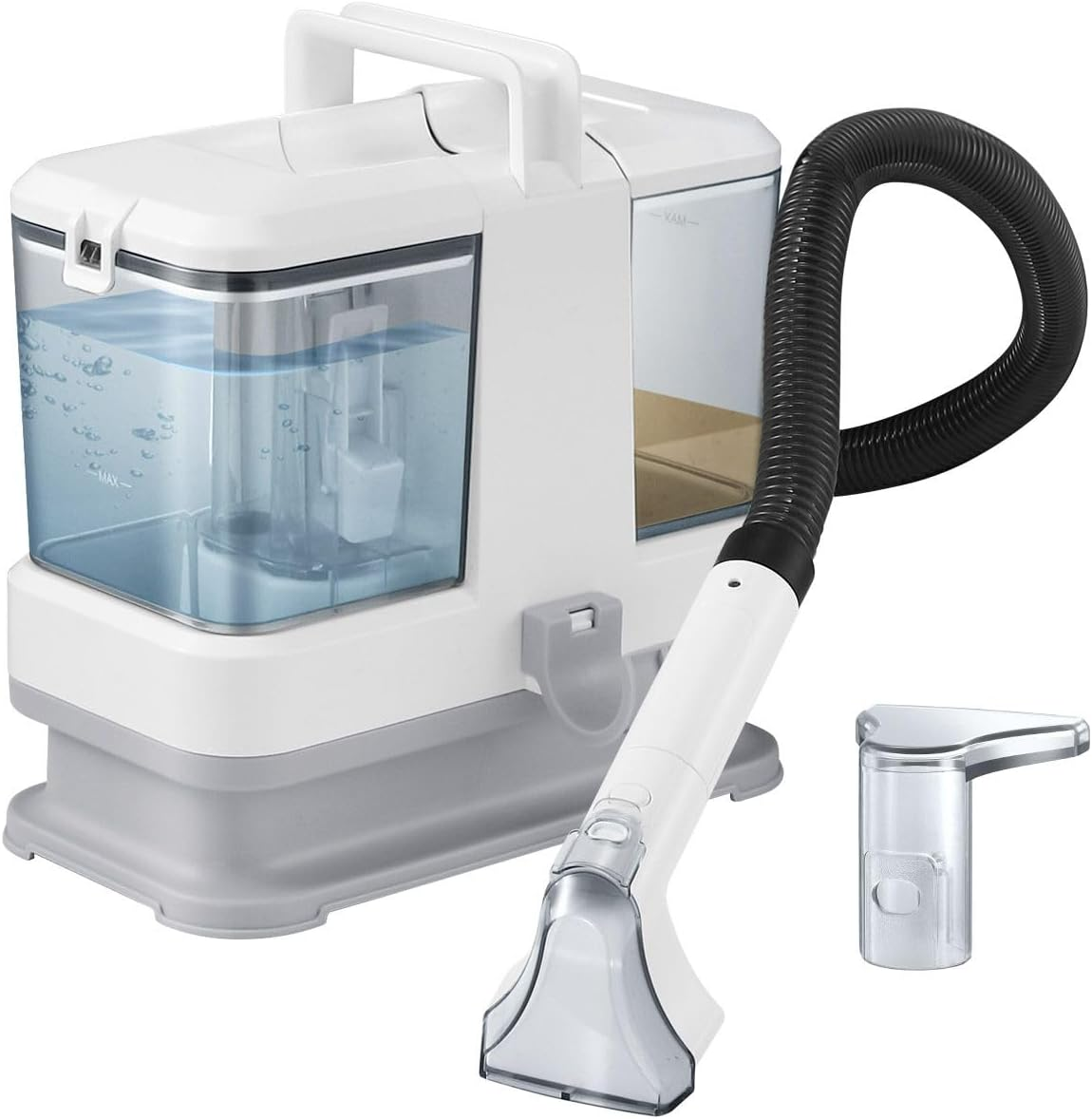 Portable Spot Cleaner with Multi-Tool Kit, Handheld Carpet Cleaner Deep Cleaning for Pet Stain Couch Area Rug Sofa Car Fabric Lounge Carpet & Upholstery Washer image number 6