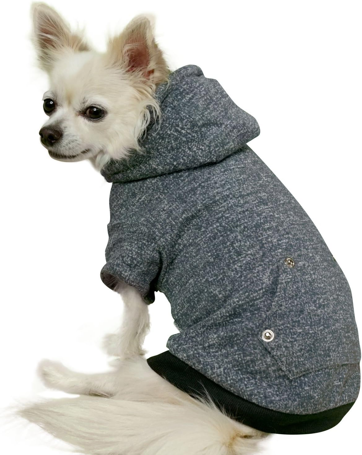 Foufou Dog FFD 61118 Hoodie Jumper, XL, Heather Grey image number 1