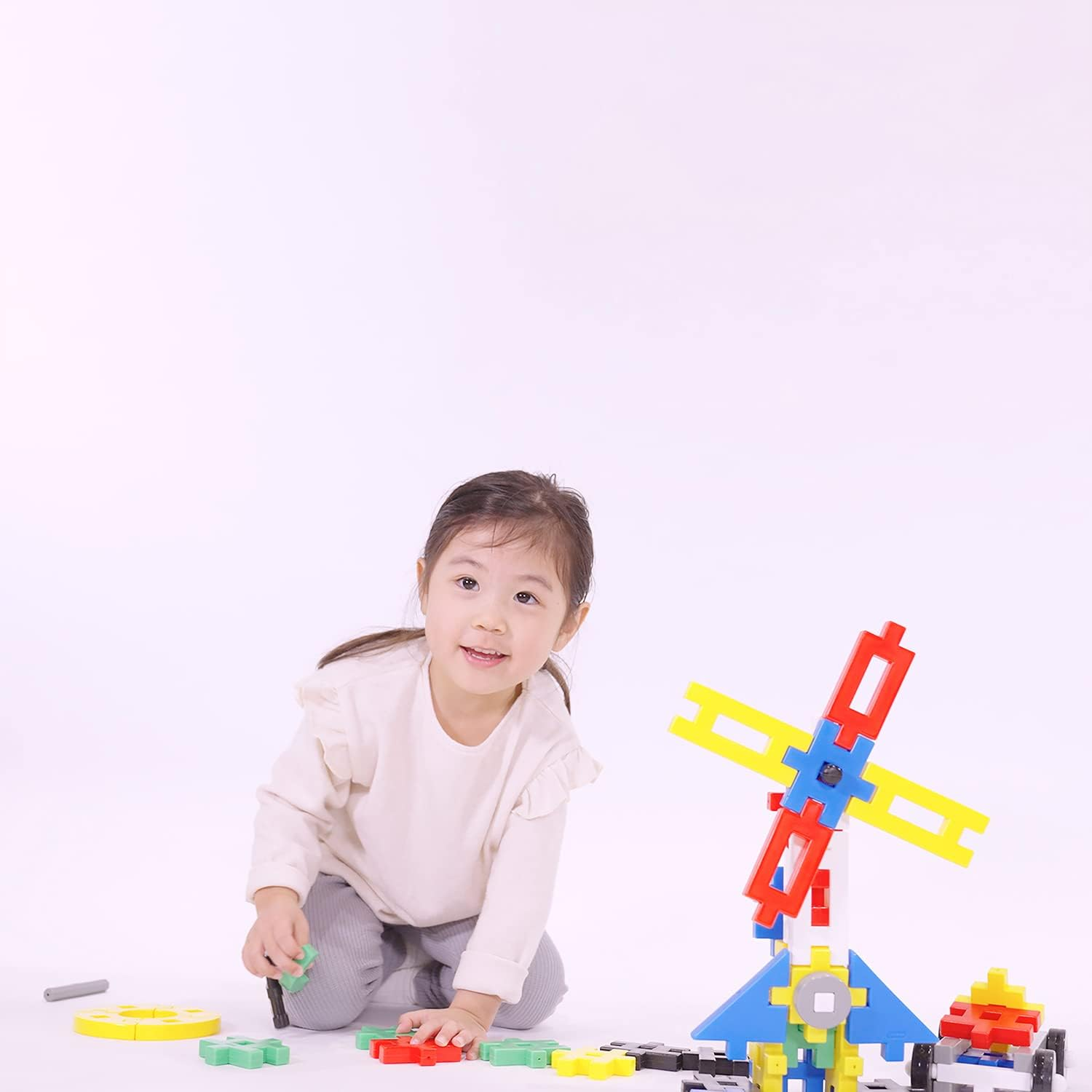 Gakken Sta:Ful, Gakken New Blocks, 83722 Kidney 60 (Recommended Age: 2 Years and Up) image number 5