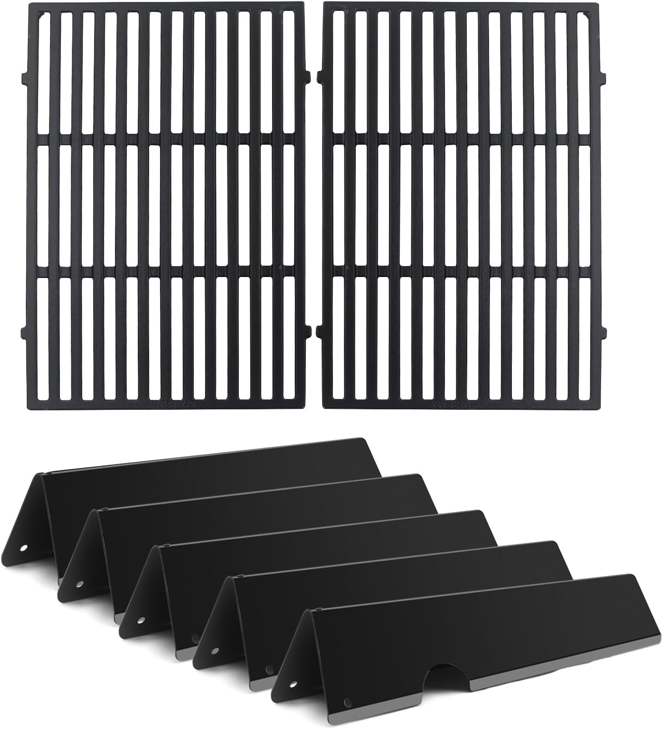 Grill Replacement Parts 7638 Grates 7636 Flavorizer Bars for Weber Spirit and Spirit II 300 Series Grills with Front Mount Controls E-310 E320 E330 S310 S320 S330 SP310 SP320 SP330 II E-310 image number 1