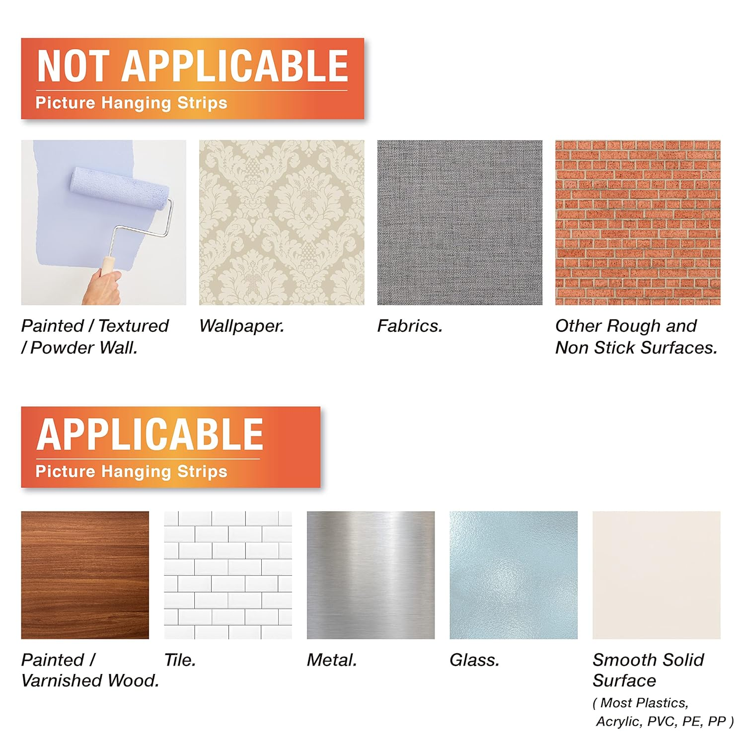 28-Pairs(56 Strips) Large Picture Hanging Strips Heavy Duty, Removable Hook and Loop Tape Picture Hanger Damage Free, Water-Resistant Adhesive Strips for Frame Hanging and Christmas Decorations