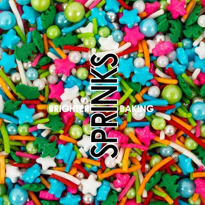 Sprinks the Grinch Sprinkles 500G | Edible Cake Decoration for Cakes | Cupcakes | Cookies | Brownies | Ice Cream | Sundaes image number 3