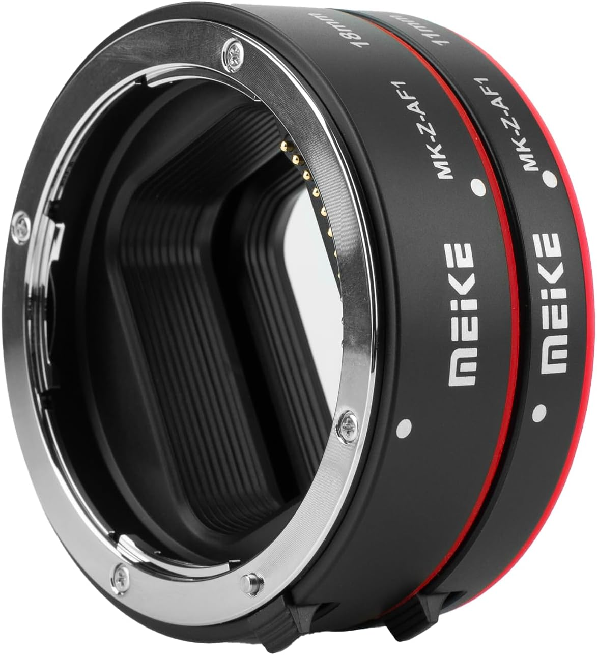 Meike MK-Z-AF1 Metal Auto Focus Macro Extension Tube Set (11 Mm + 18 Mm) Compatible with Nikon Z5 Z6 Z6II Z7 Z7II Z50 image number 5