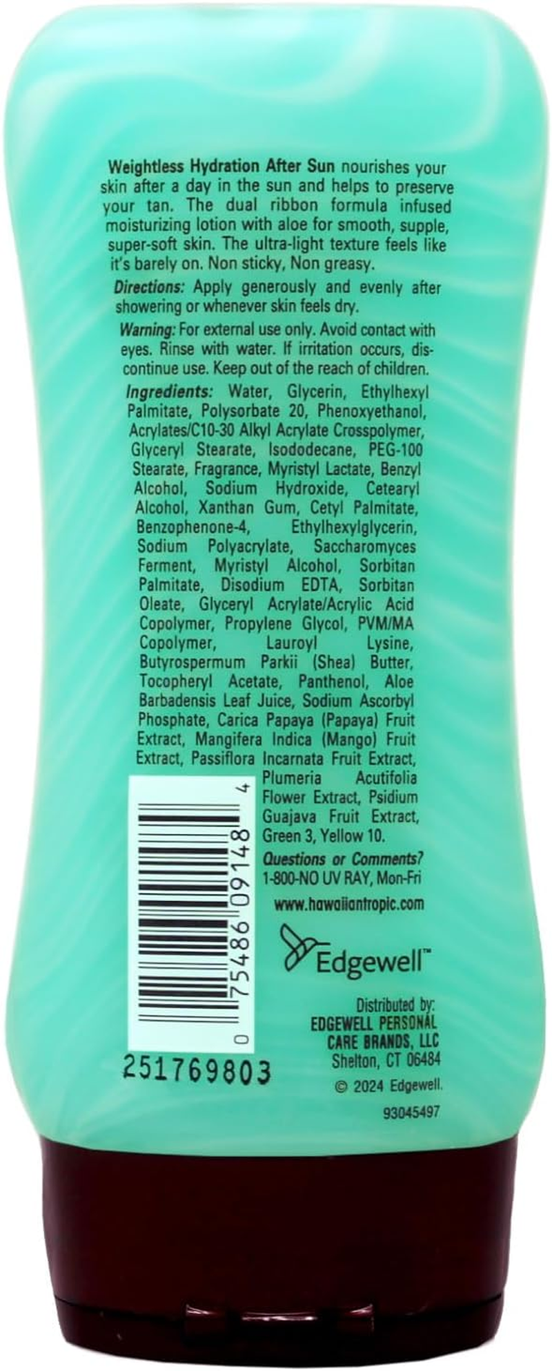 Hawaiian Tropic Silk Hydration after Sun Lotion 6 Ounce (177Ml) (3 Pack) image number 4