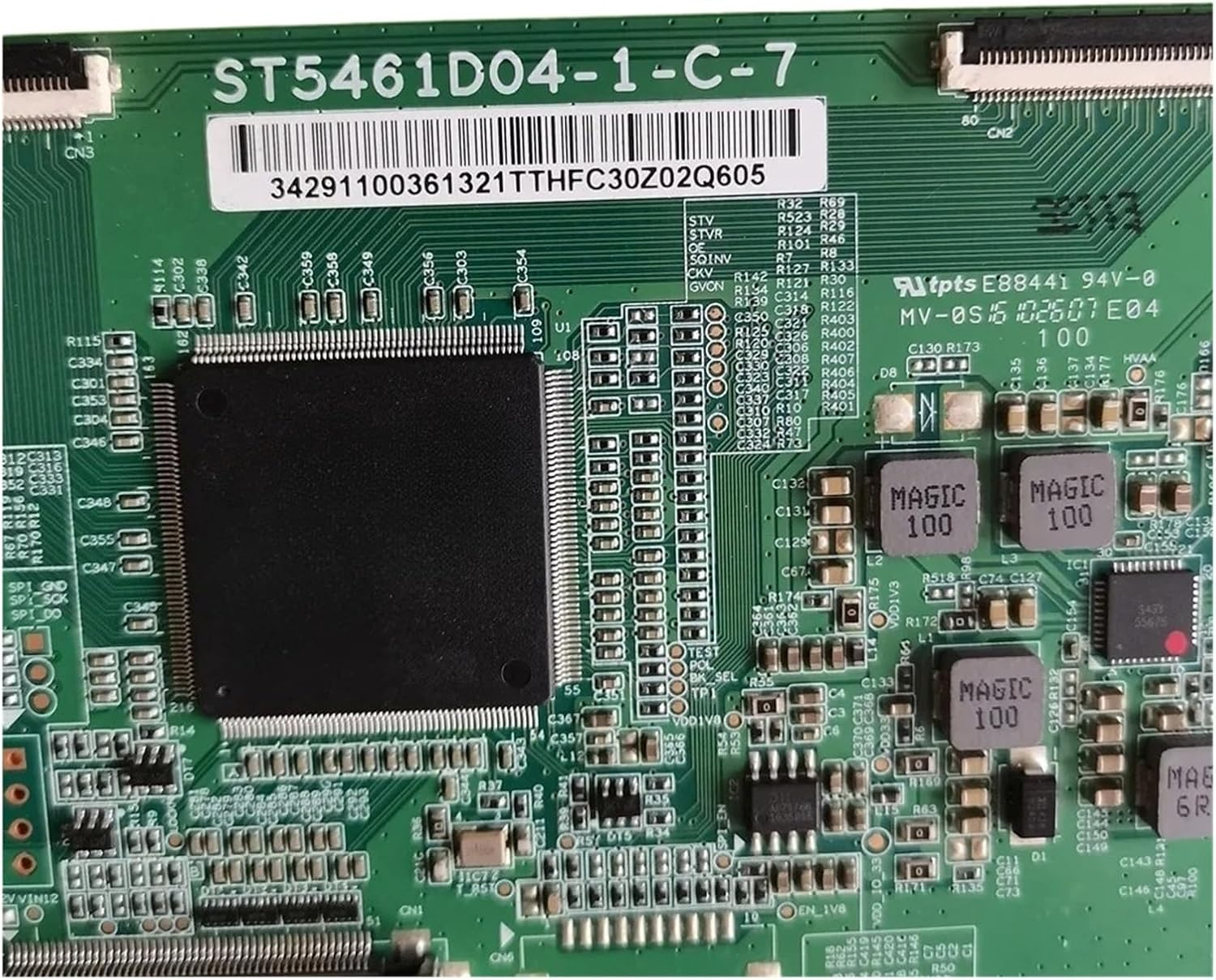 Replacement TV ST5461D04-1-C-7 T-CON Logic Board for LCD TV D55A620U B55A858U 55S401TCAA 55S403TAAA 55S405TBBA 55S405TBCA, TV Replacement Accessories image number 2