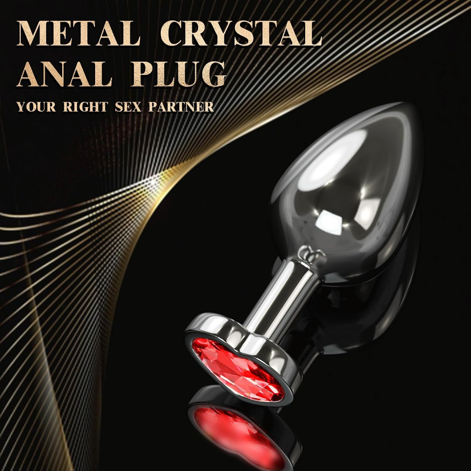 Portable Jewel Plug Adult Butt Toy Relaxing Anales Tool for Women Men Sunglasses image number 4