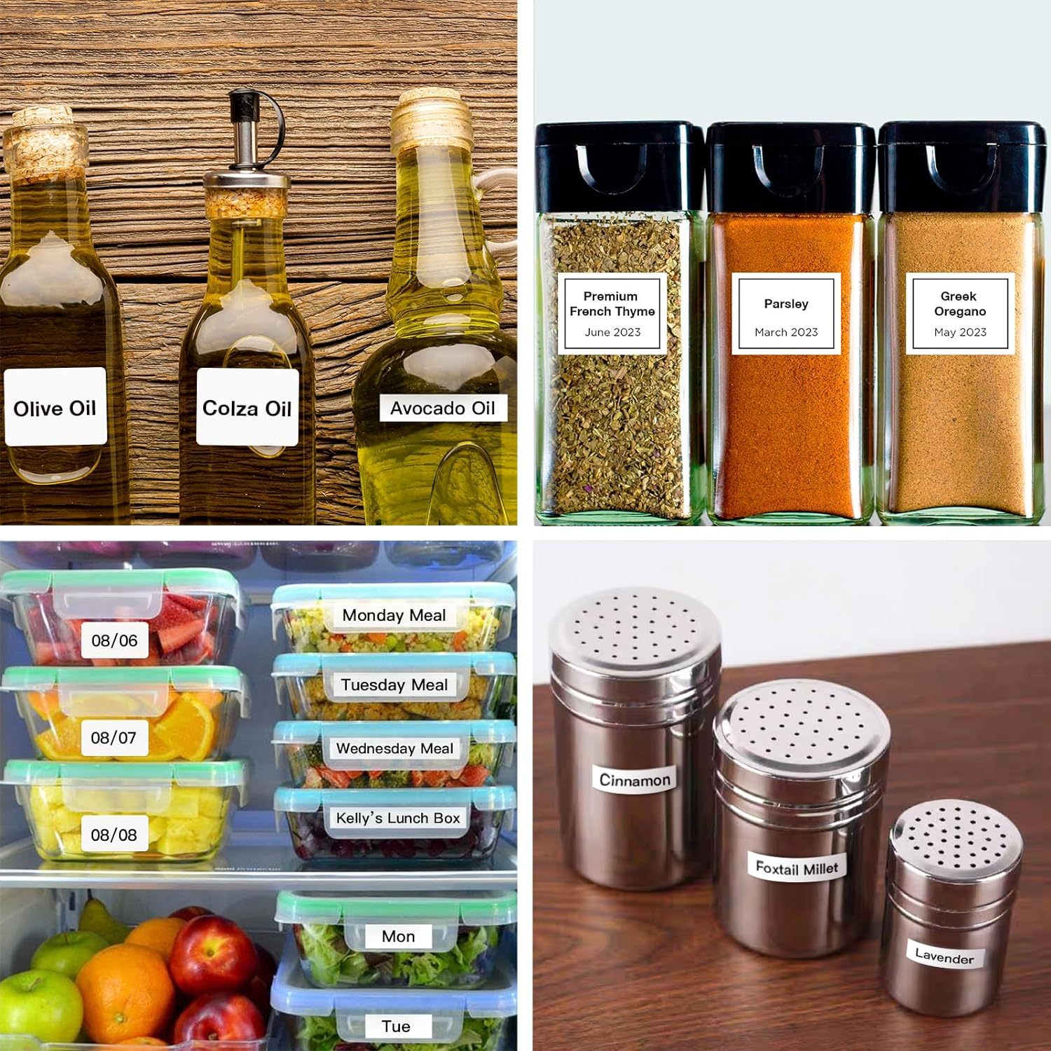 SUPVAN T50M Label Maker Tape Adapted Label Print Paper Refill White round Size &Phi;2 140Pcs Thermal Laminated Waterproof Self-Adhesive Multipurpose Labeling Tape Replacement image number 2