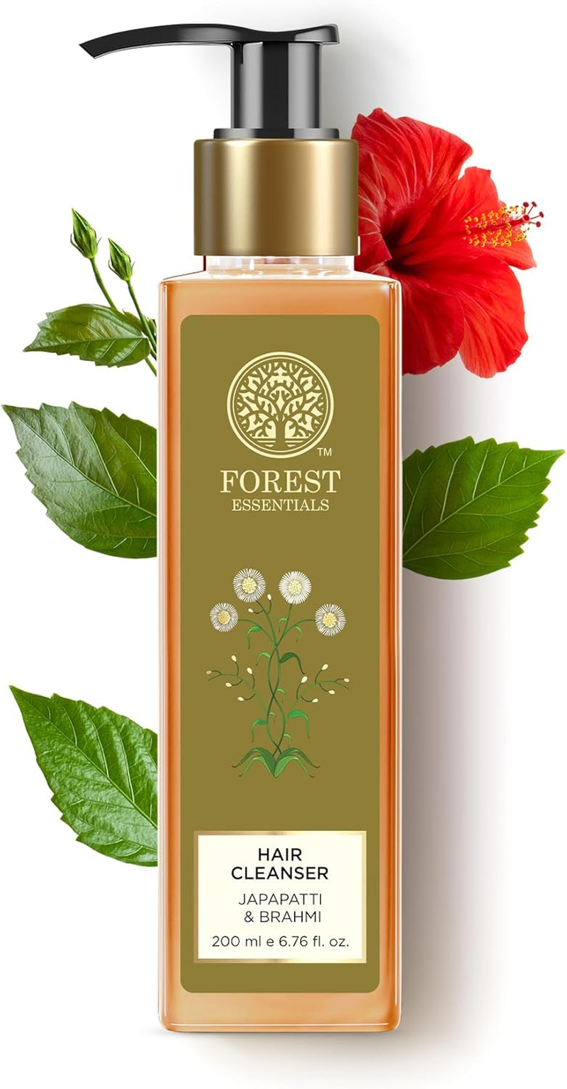 Forest Essentials Hair Cleanser Japapatti & Brahmi 200Ml image number 5