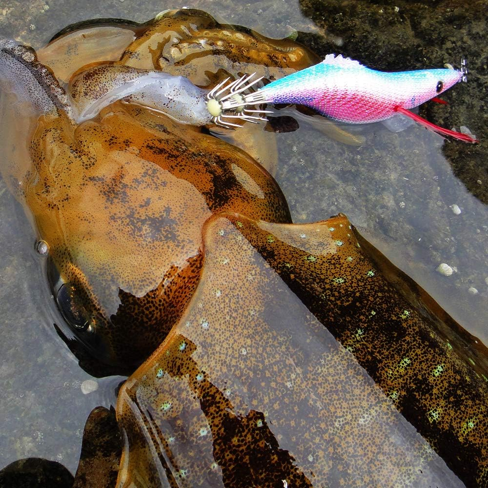 Egi Sharp Egisharp No. 3.5 V0, 0.5 Oz (15 G), Pink Mackerel Base Sky Blue image number 3