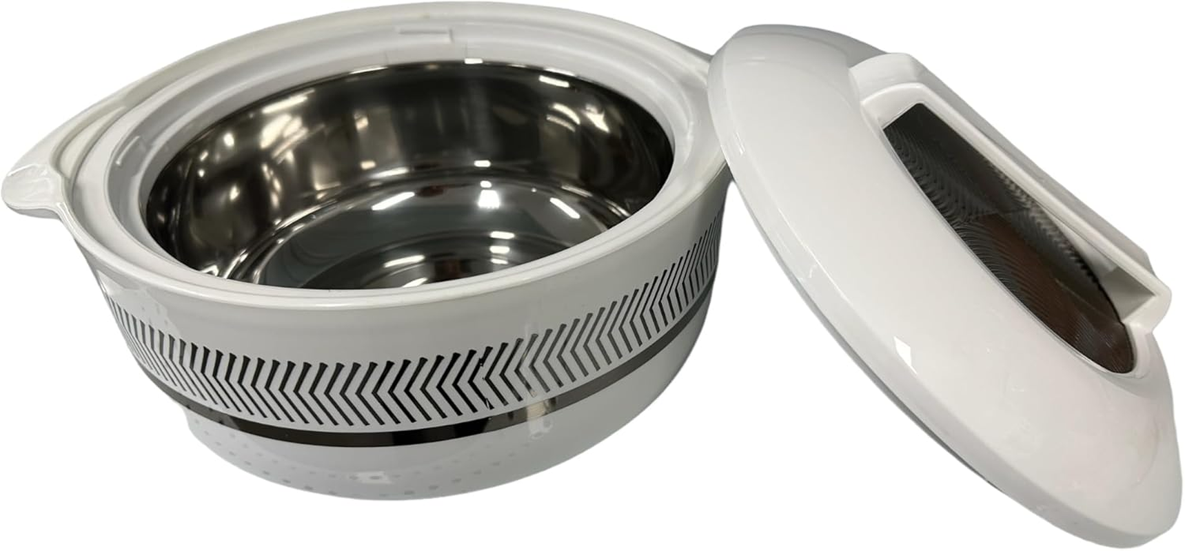 The House of Florence Sparkle 3.5Lt Insulated Food Warmer, Keeps Food Hot or Cold for up to 5 to 6 Hours. Convenient for Travel, Picnics and Barbeques