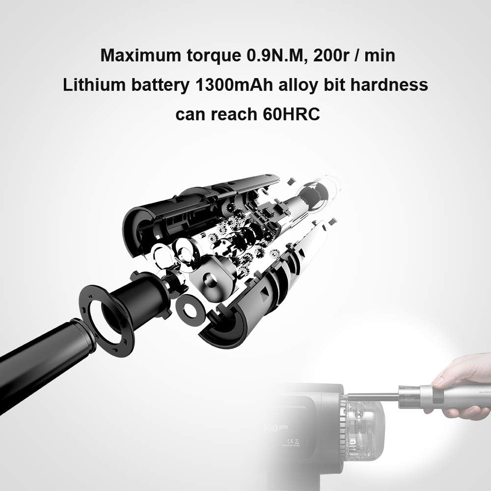 Wowstick Dual-Power Lithium Battery Household Screwdriver Set