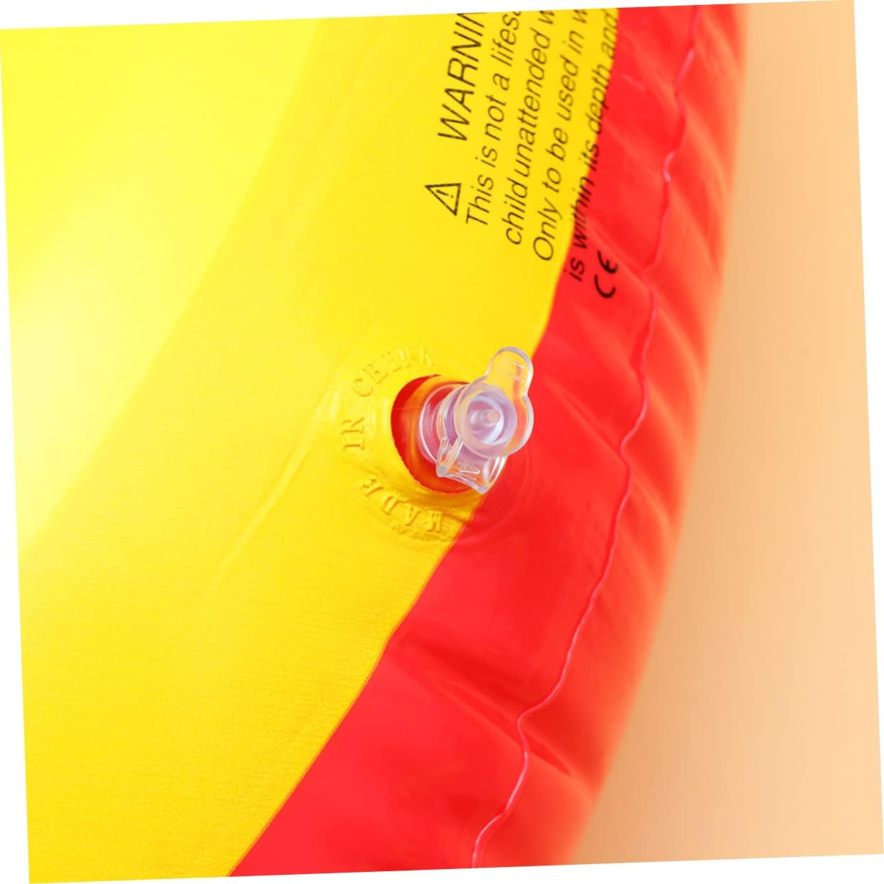 Summer Floating Mat Inflatable Pool Bed Swimming Float Ring Easy to Store Cartoon Rainbow Design image number 2