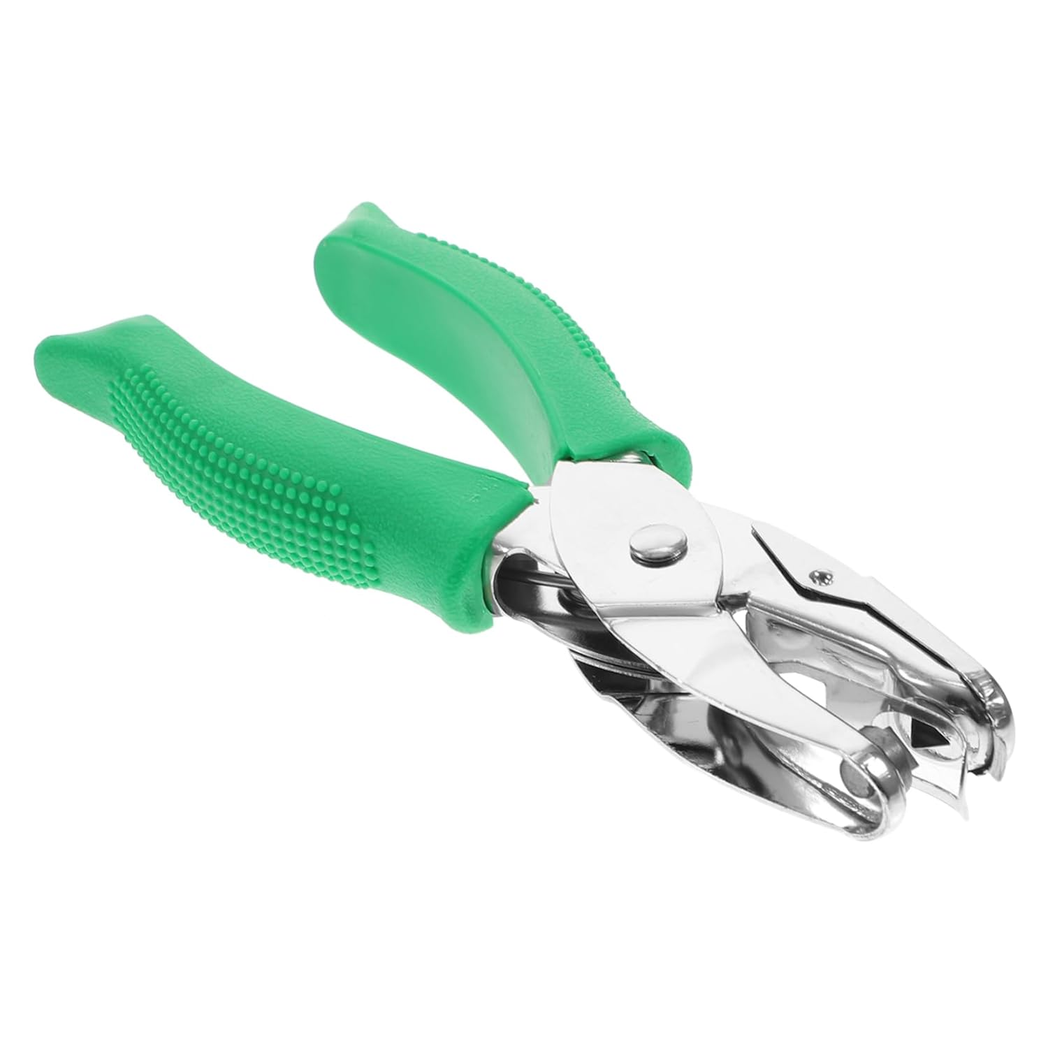 Operitacx 2Pcs Single Hole Punch Plier Metal Hand Puncher Tool for Paper and Crafts for Binder Hole Punching image number 5