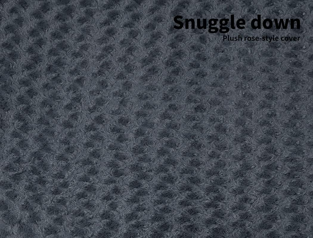 Pawz Calming Squeaky Cushion Mat for Dog, Large, Charcoal image number 5