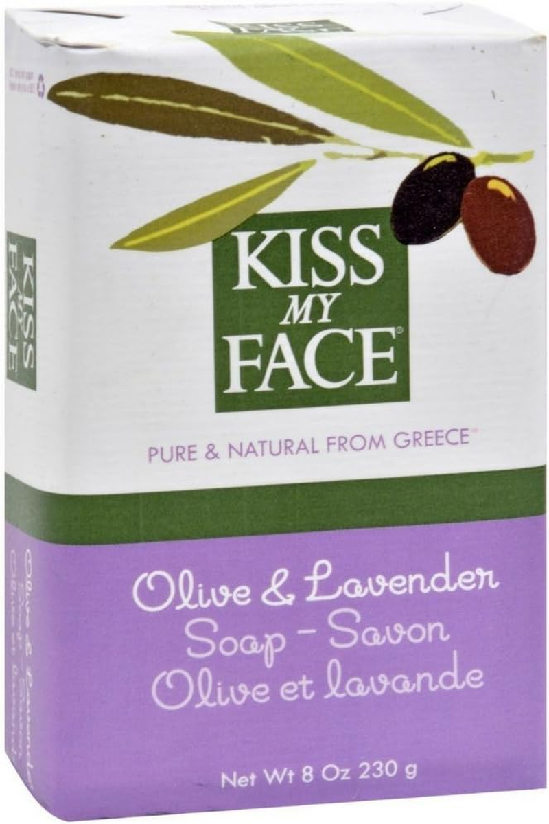 Kiss My Face Olive Oil & Lavender Bar Soap 8 Oz