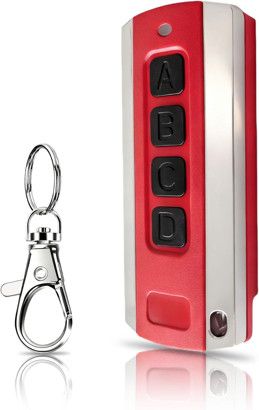 NLDZGA Remote Control Compatible with ATA PTX-5 PTX5V2 433.92Mhz Garage Door Remote Works for Garage Door Opener Model GDO 6V3/6V4/7V2/7V3/8V3/9V2/9V3/10V1-Red-2Pcs