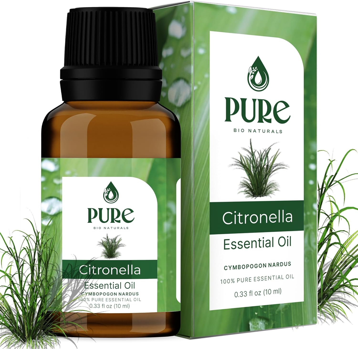 Pure Bio Citronella Oil | 100% Natural, Organic & Pure | Therapeutic Grade Essential Oil for Insect Repellent, Aromatherapy & Massage &ndash; 100 Ml image number 6