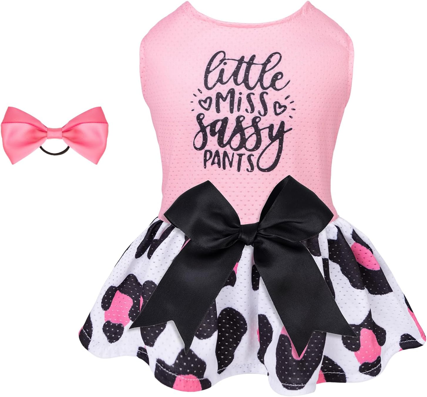 Cutebone Dog Mesh Dress Puppy Sundress Pet Outfit Summer Fashion for Small Dogs Girl Cat Clothes BF30XS-D-AU image number 5