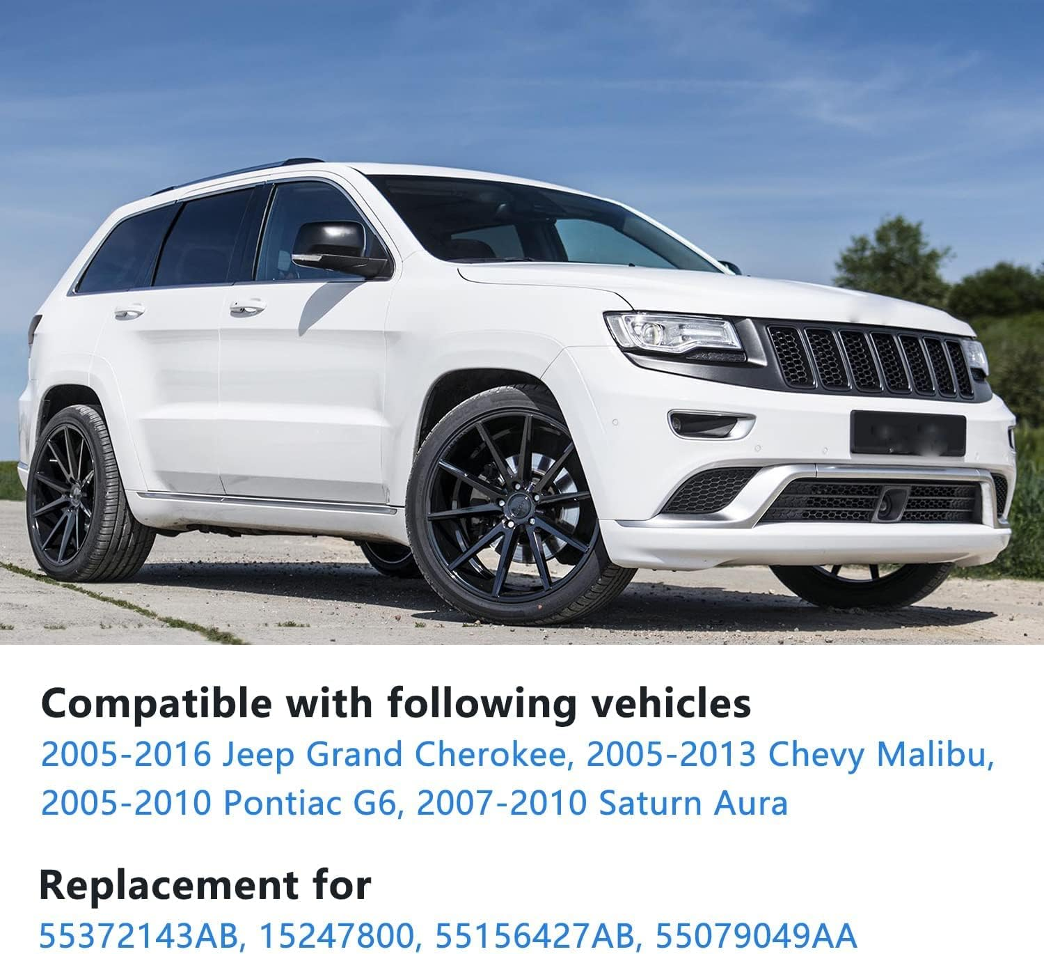 Windshield Washer Nozzles Kit Replace for Dodge Ram, Chrysler, J-Eep, Includ 4M Hose, 4 Waher Nozzles & Gasket, 12 Connectors, 30 Hood Retainers and 1 Tool (Straight + 90 Degree Washer Nozzles)