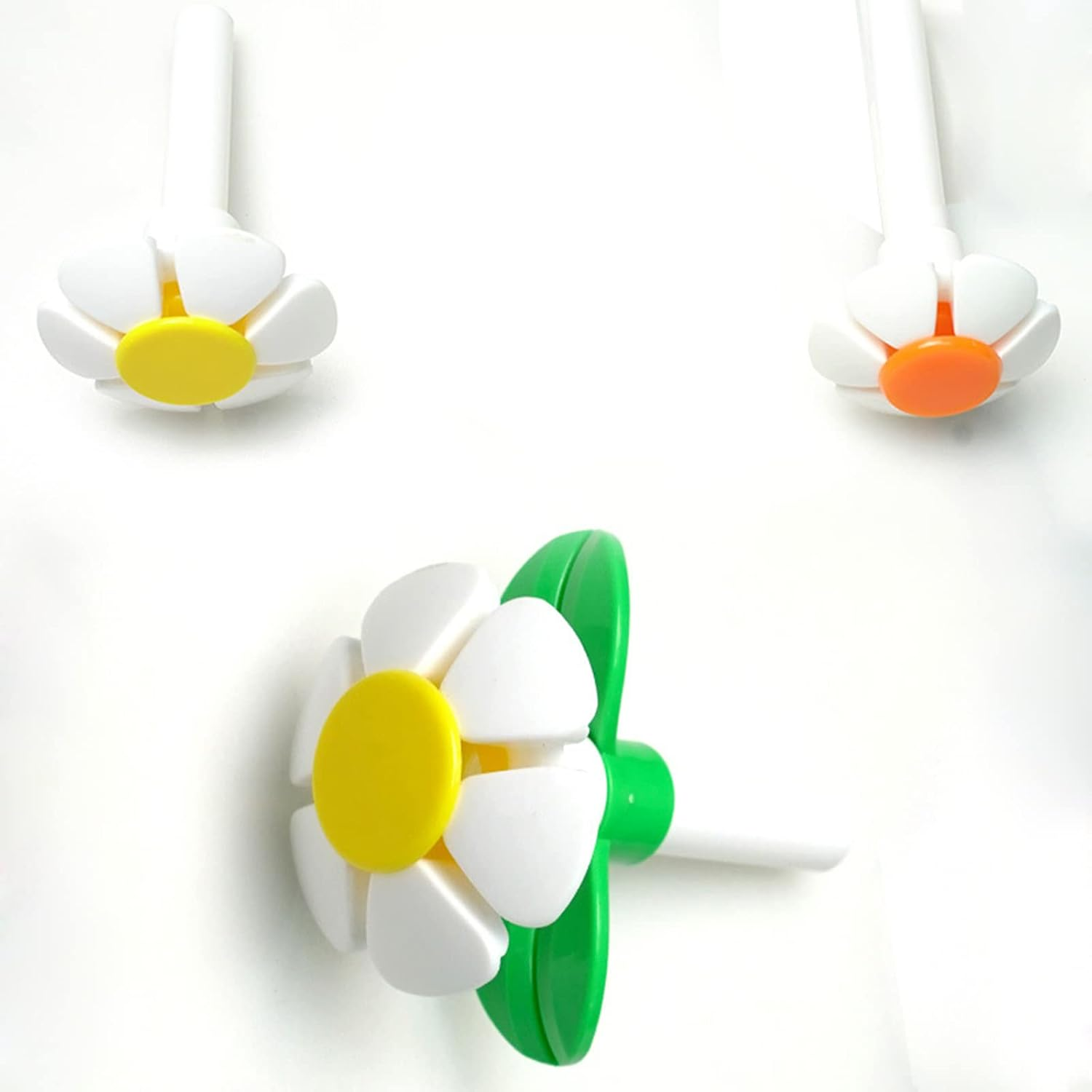 Pet Water Dispenser Flower Head Puco for Cat Fountain Replacement Flower Nozzle for Head for Dogs round Cubic Stainless Steel Top Water Dispenser Yellow image number 4