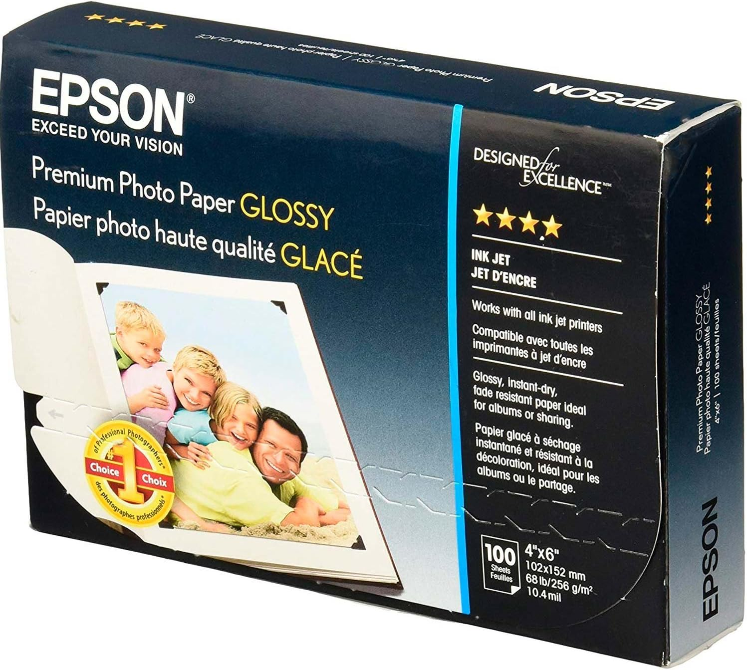 Epson PREMIUM GLOSSY PHOTO PAPER 4X6 100