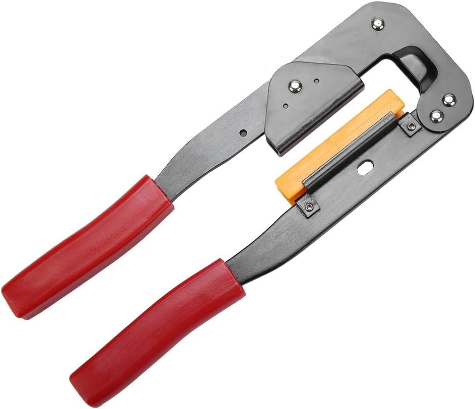 YTH214 Computer Flat Cable Crimping Pliers FC Terminal Tool Cutting Nipper for PC Accessories Ergonomic Handle image number 4