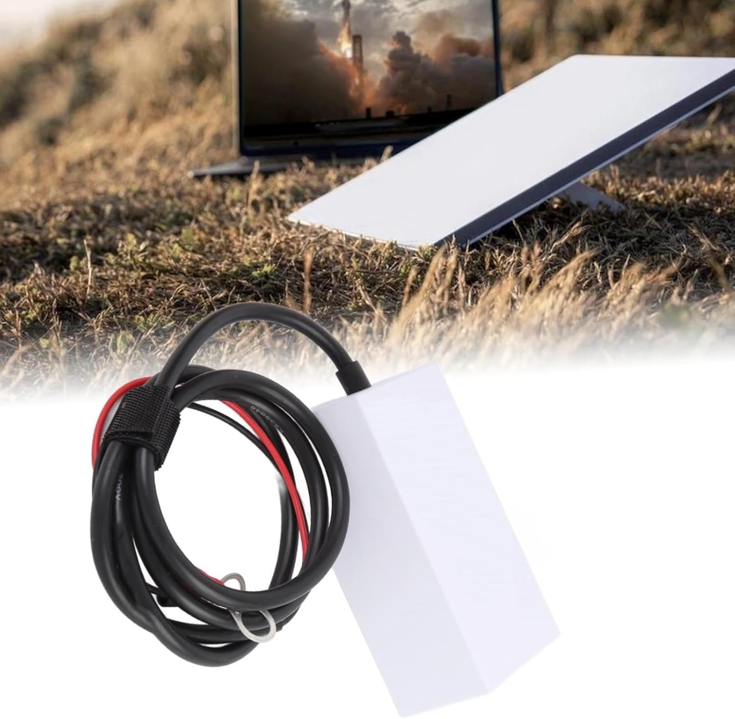 Diyeeni for Starlink Mini Step up Power Cable, 12-36V 5.2A to 36V 1.67A DC Boost Power Adapter Cord, 2 Circular Terminals, for Starlink Mini Accessories image number 1