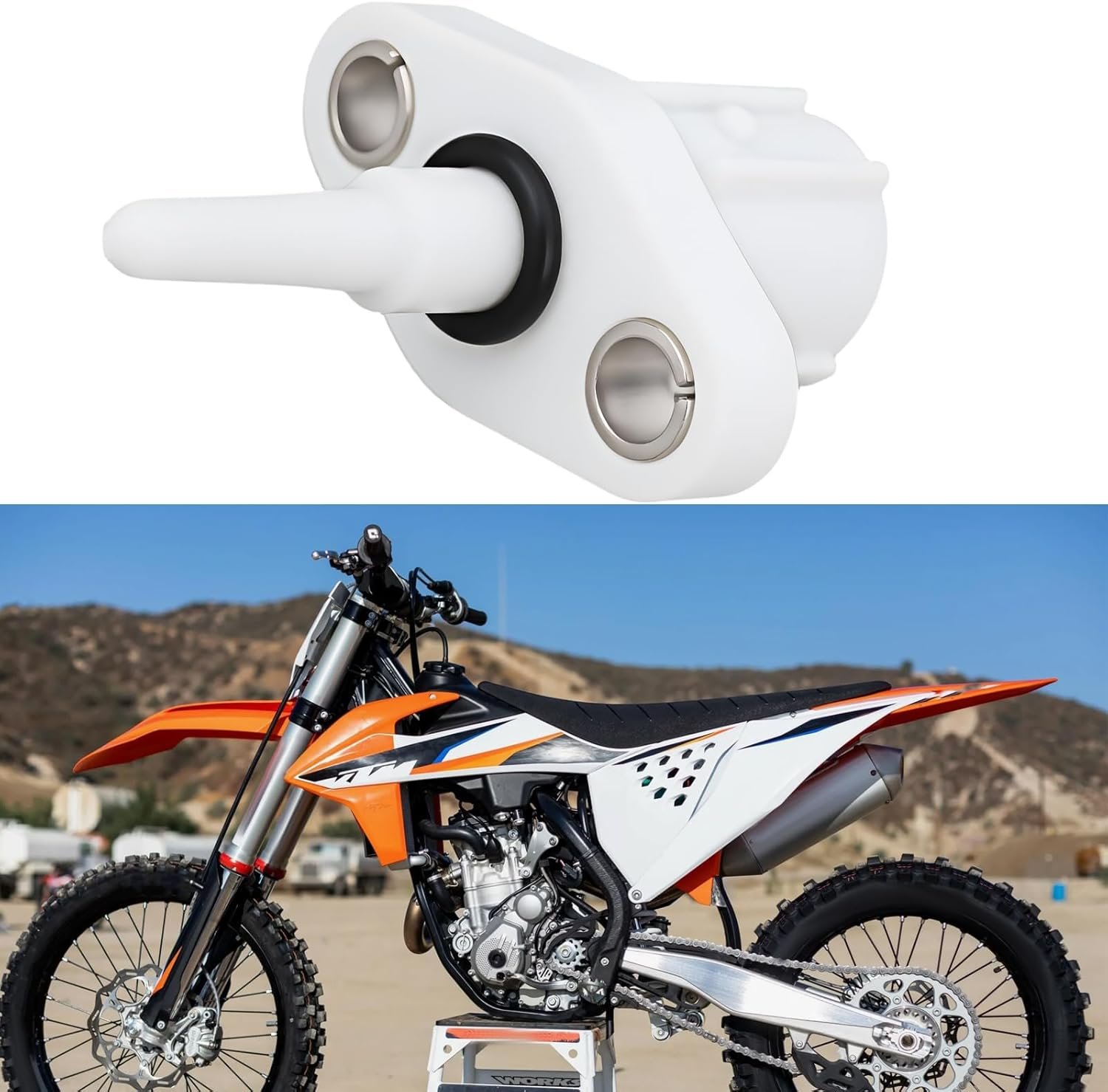 Ecsing 2-Pin Car Air Intake Temperature Sensor 61041080000 Compatible with KTM SX-F EXC-F 250 image number 5