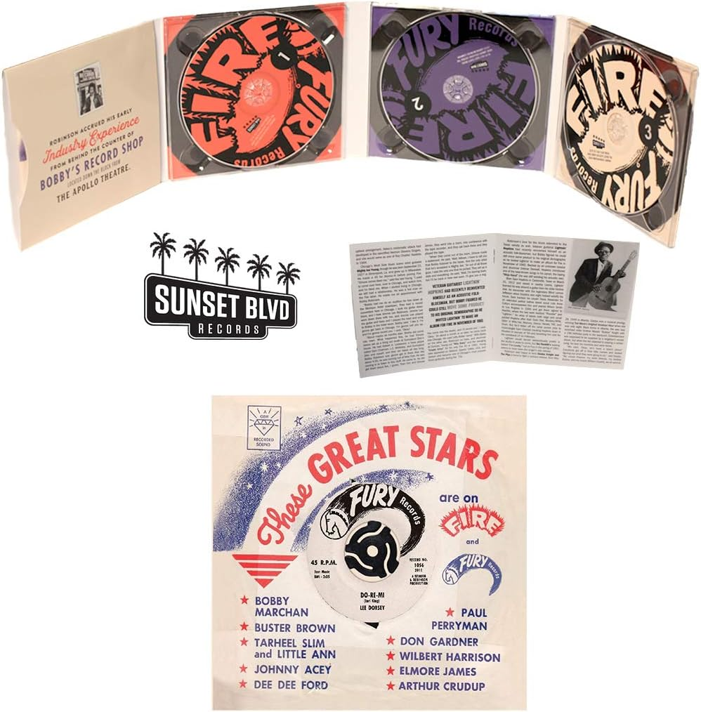 These Great Stars Are on Fire Fury 3Cd