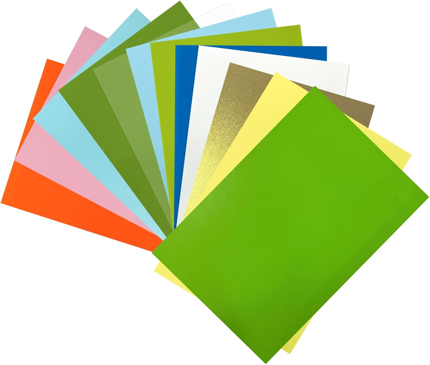 INCAUCA 12 Colors Shrink Plastic Sheet, Frosted Shrinking Paper, Shrink Film Sheets, Heat Shrink Sheets for Crafting Keychain Art Crafts Ornaments Jewelry Making, 11.4X7.9 in (B) image number 5