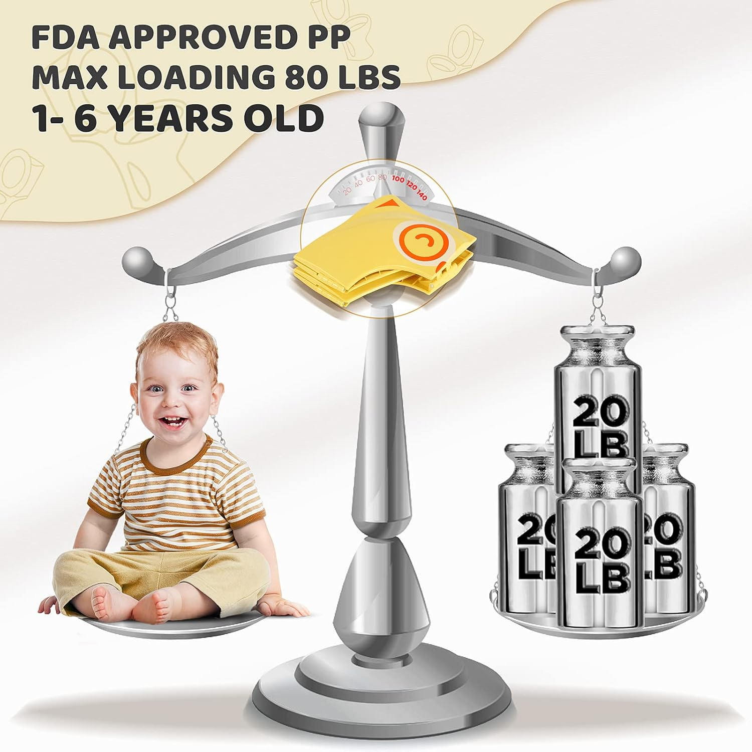 Gimars Upgrade Folding 6 Large Non Slip Silicone Pads Travel Portable Reusable Toilet Potty Training Seat Covers Liners with Carry Bag for Babies, Toddlers and Kids, Yellow image number 1