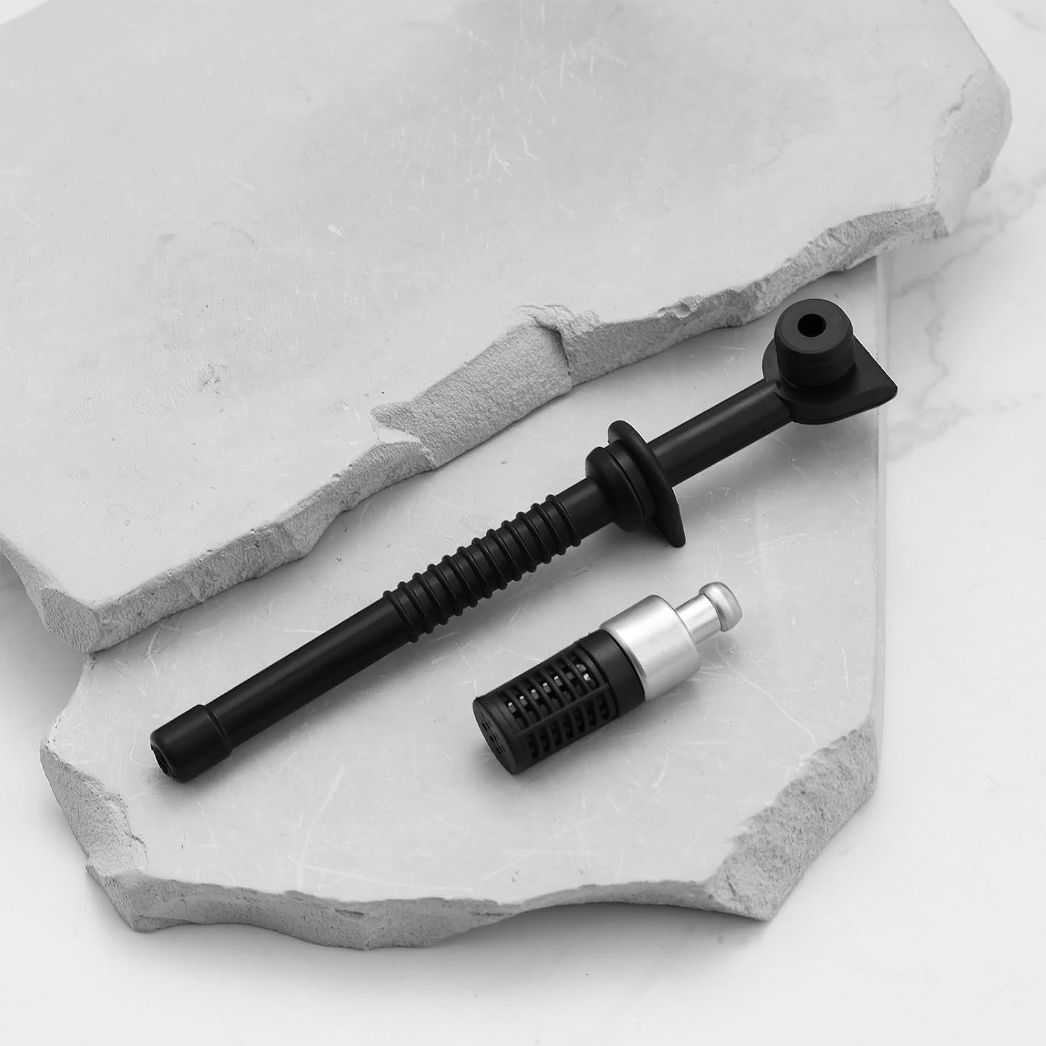 2 Set Oil Hose Line Tube and Filter Compatible with Stihl MS170 MS180 017 018 Chainsaw 1130 647 9400 image number 3