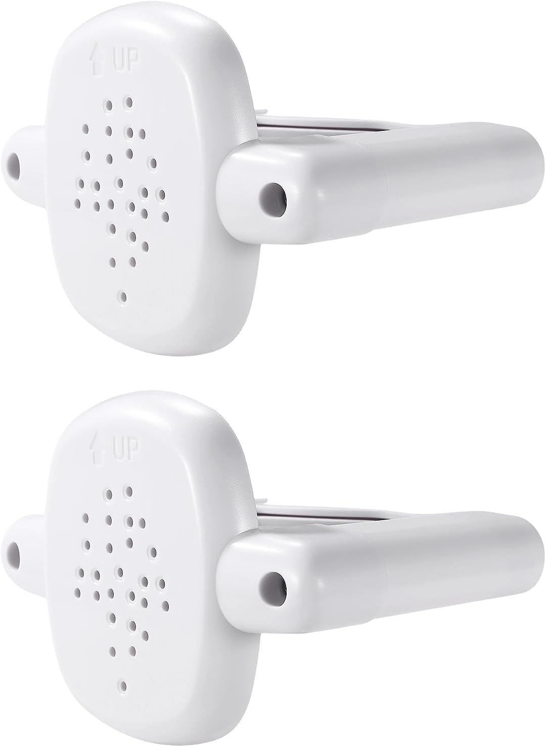 2Pcs Baby Gate Banister Adapter, Durable Stairway Gate Mounting Kit Practical Safety Stair Adapter Post Fitting Kit Suitable for Various Stair Handrails image number 1