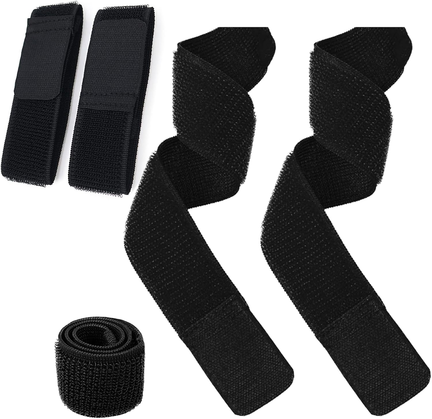 2 Pair Soccer Shin Guards Fixed Straps, Lightweight Adjustable Football Shin Pads Tie Straps for Men, Women & Youth, Comfortable Leg Guards Fixed Straps for Soccer Training & Matches image number 2