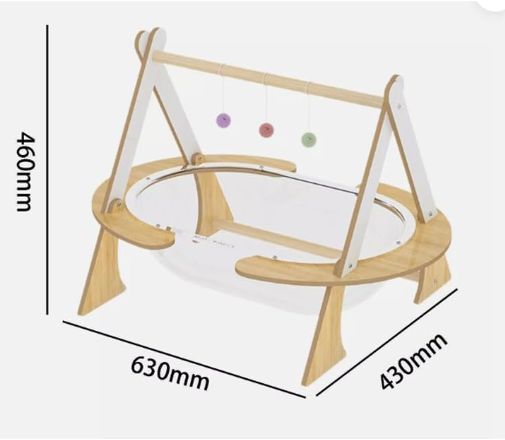 TOMVAES Cat Hammock Space Clear Capsule Cat Bed Semi Enclosed Pet Cat Nest Easy to Assemble for Dog Kitty Playing image number 5