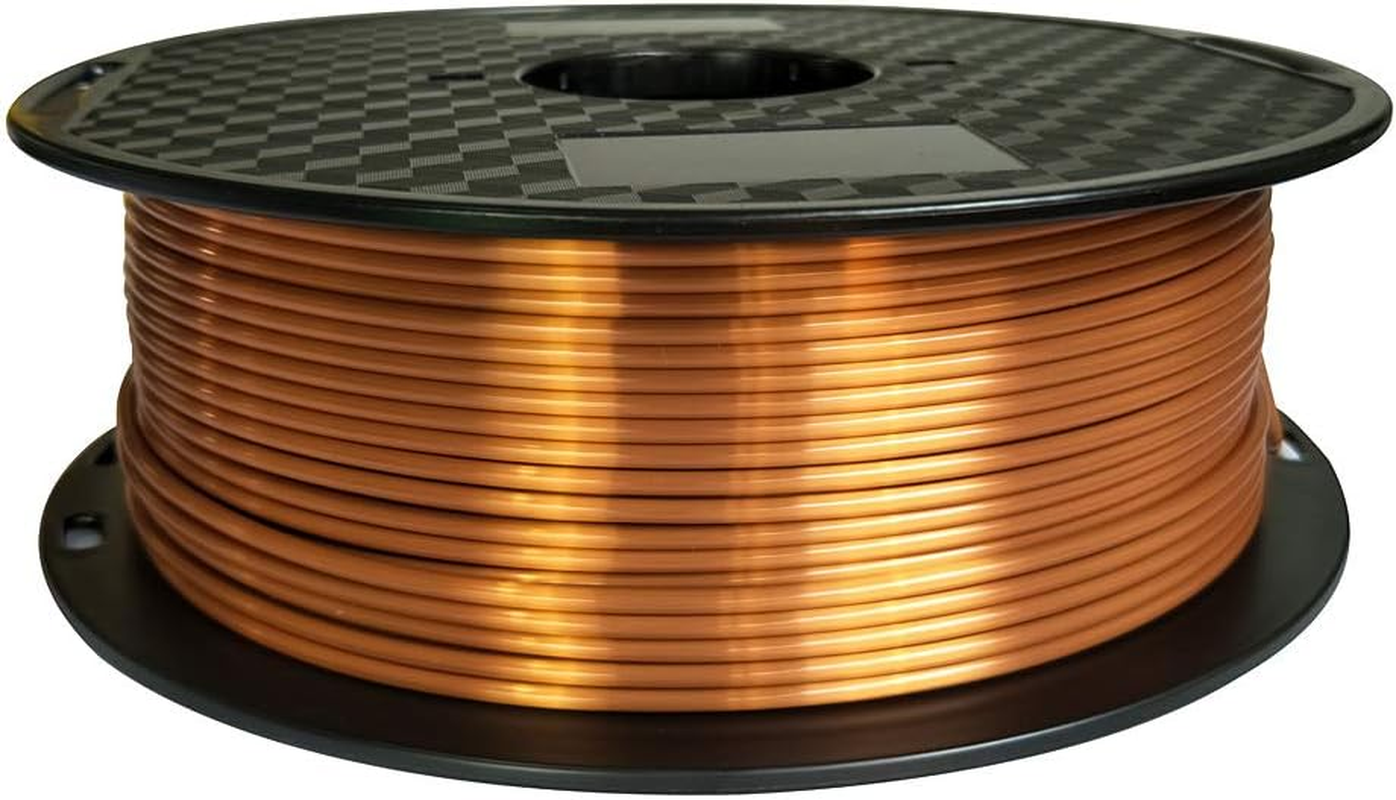 Silk Copper PLA 2.85Mm 3D Printer Shiny Shine Filament 1 KG (2.2 Lbs) Spool 3D PLA Printing Material Silky PLA Metal Red Copper Like image number 4