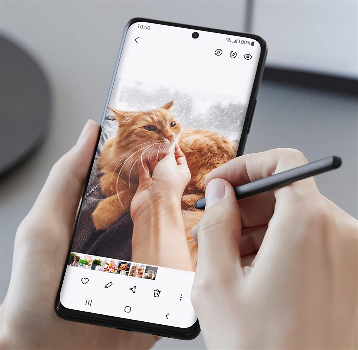 Galaxy S21 Ultra 5G Stylus Pen, S Pen without Bluetooth, 4096 Levels of Pressure Sensitivity, Compatible with Samsung Galaxy S21 / S21 plus / S21 Ultra 5G