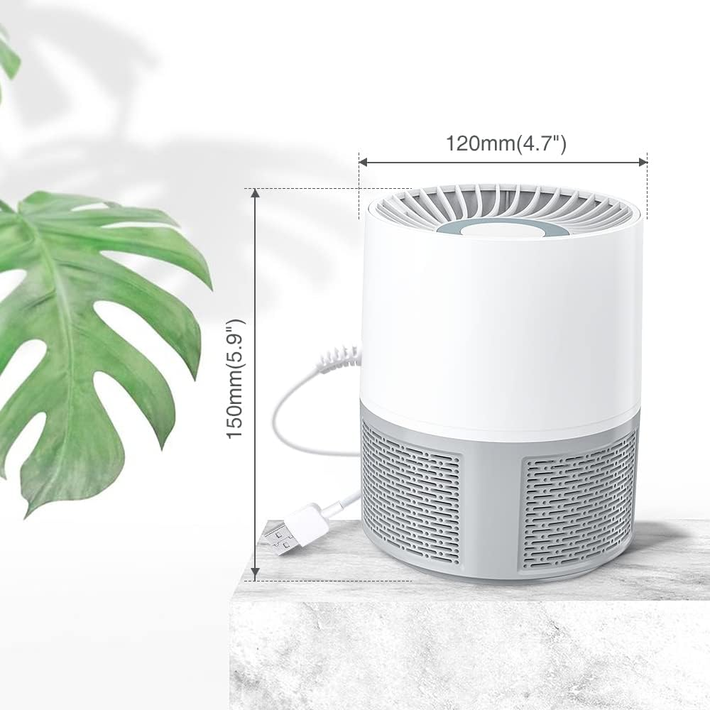 Mosquito Killer Lamp, Bug Zapper, Portable Zappers USB Rechargeable Mosquito Killer Lamp, Indoor Outdoor Use Bug Zapper Powerful Attractant for Backyard Patio Camping image number 5