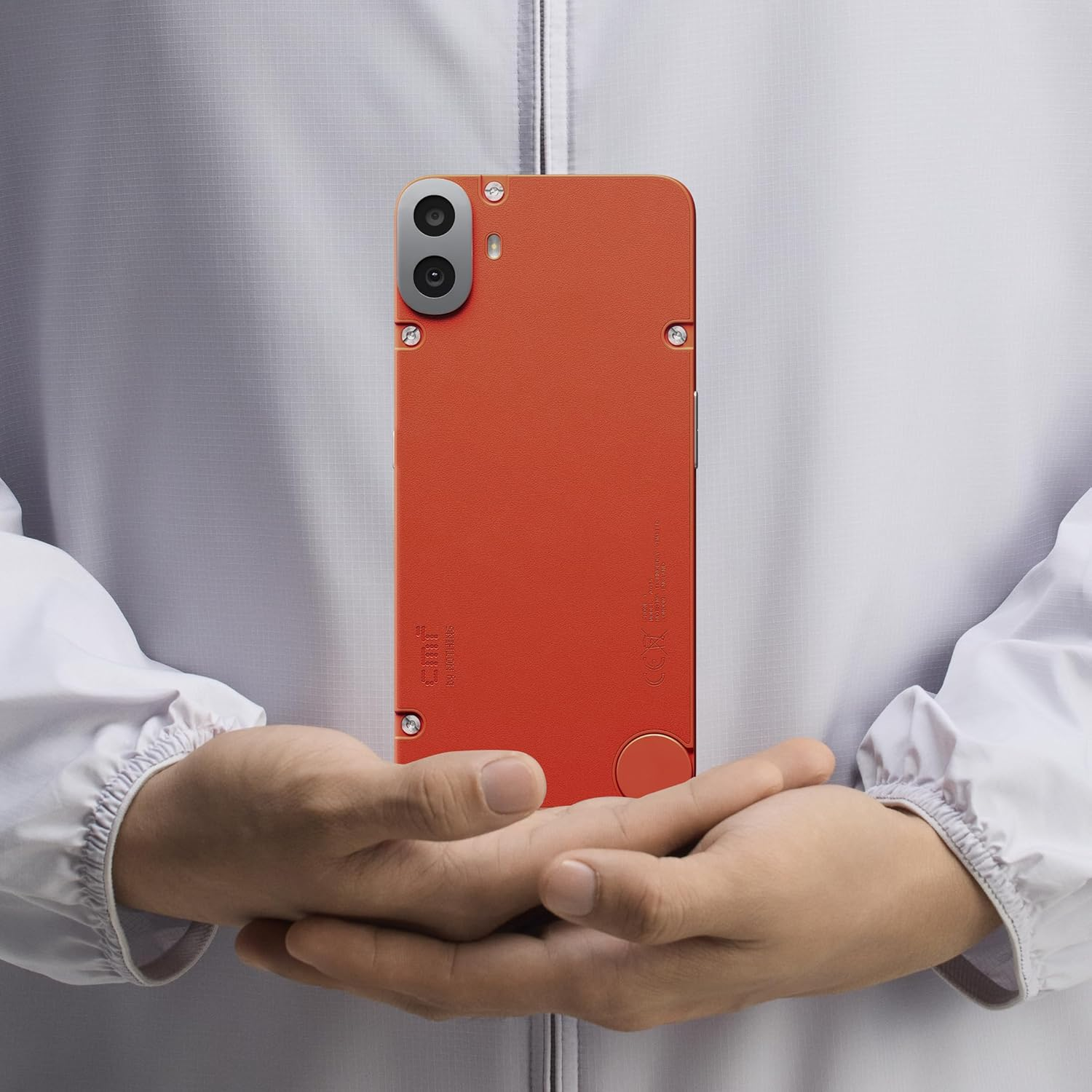 CMF Phone 1 8+128GB - Smartphone with 50MP Sony Rear Camera, 6.67 Inch AMOLED Display I Nothing Os 2.6 - Orange image number 2