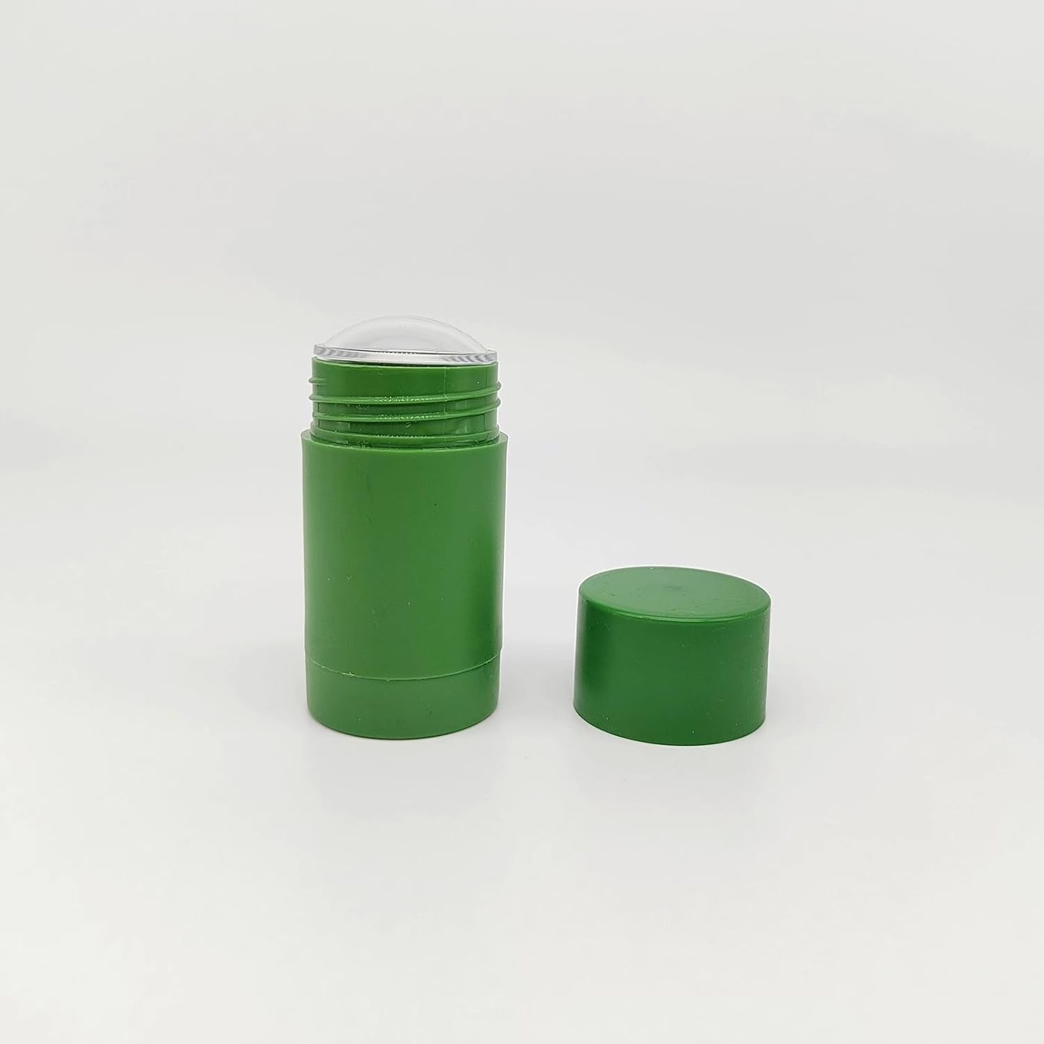 2 Pcs 40Ml Empty round Deodorant Containers Plastic Deodorant Tubes Twist up Stick Container Homemade Deodorant Dispenser