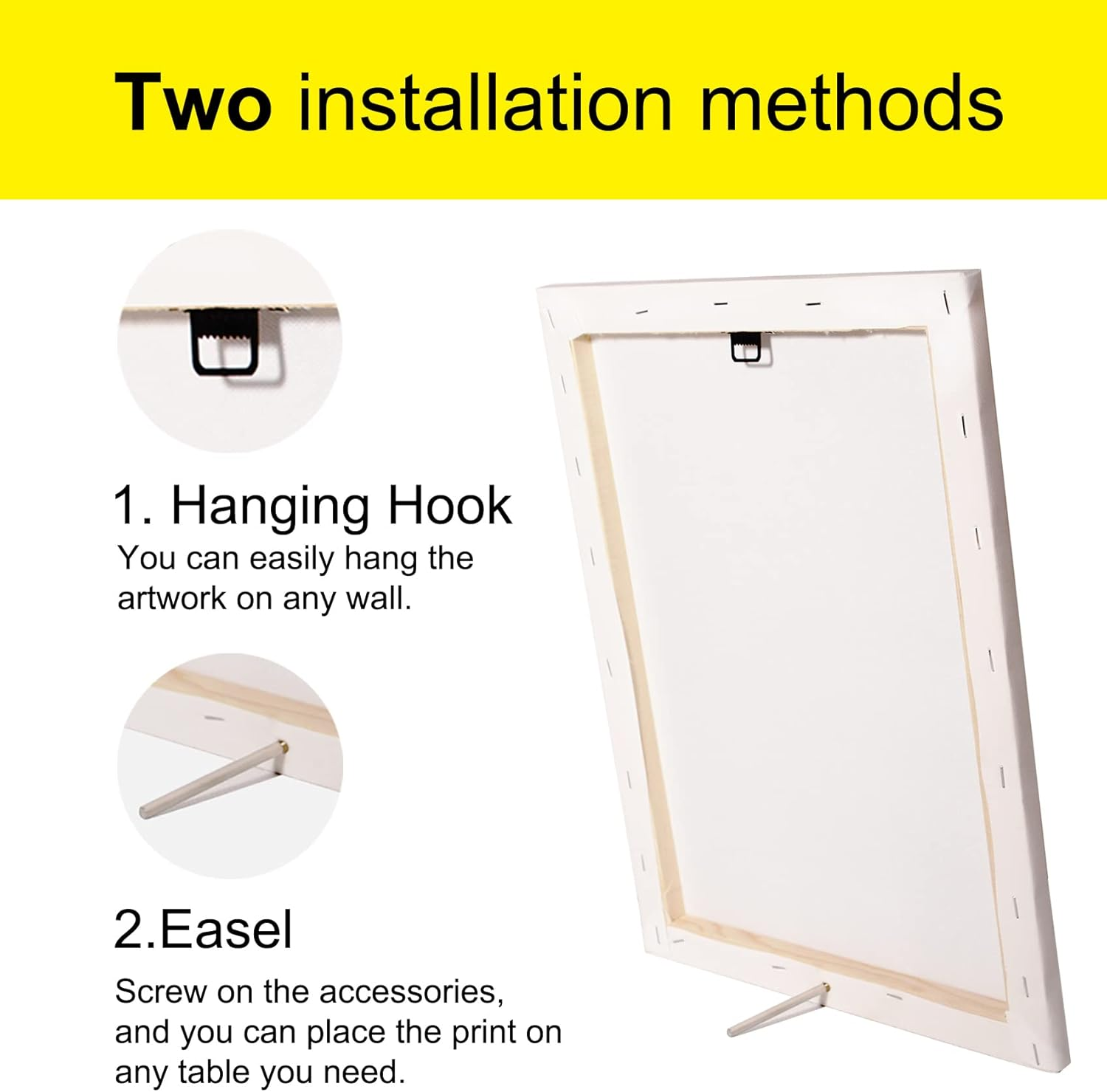 Inspirational Quote Canvas Wall Art Motivational Our Deepest Fear Quotes Canvas Print Positive Canvas Painting Wall Decor Framed Gift 12X15 Inch image number 2