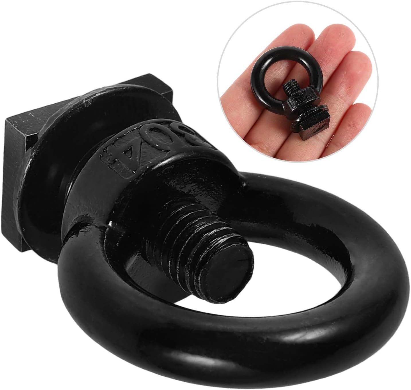 Roof Rack T Slot Accessories M8 Black T-Shaped Tie down Anchor Bolt for Kayak Track Mount Cargo Carrier Tie down Hook Compatible Vehicle Roof Racks image number 6